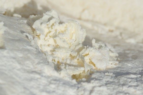 Sample of washed-up Palm Oil