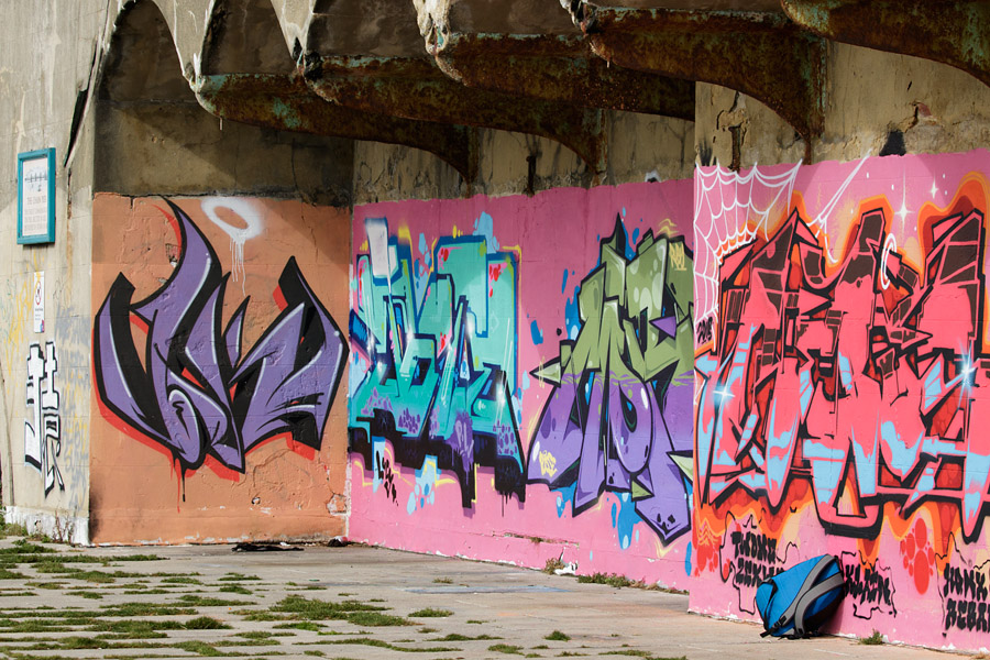 Graffiti on Brighton seafront