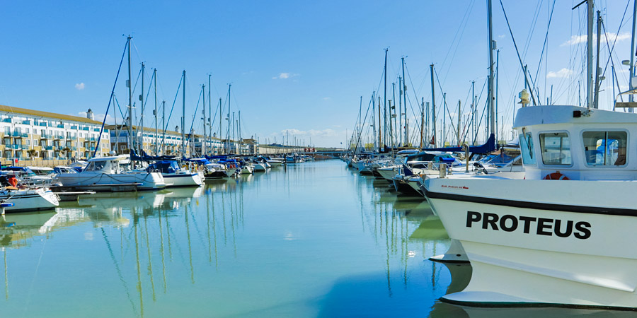 Brighton Marina on Good Friday 2016